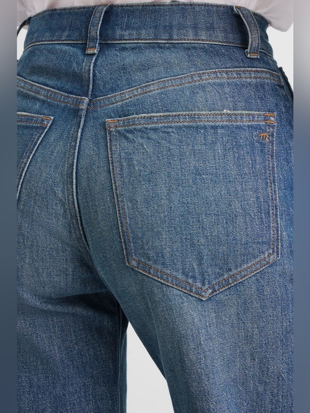 Madewell Women’s The Perfect Vintage Wide-Leg Jeans EUC 25P - Picture 3 of 12